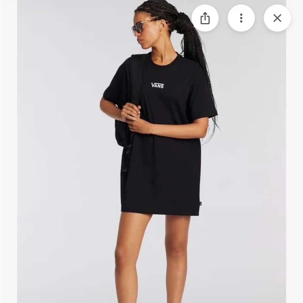 Vans Classic Black T-Shirt Dress